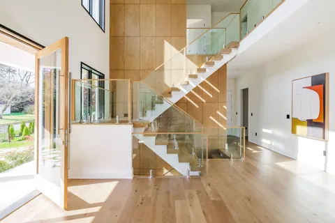 Front entry and staircase